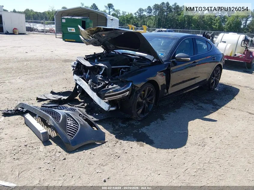 2023 Genesis G70 2.0T Awd VIN: KMTG34TA7PU126054 Lot: 45153859