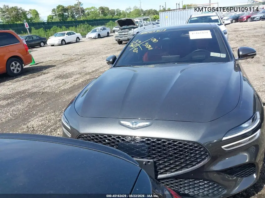2023 Genesis G70 3.3T Awd VIN: KMTG54TE6PU109114 Lot: 45162429
