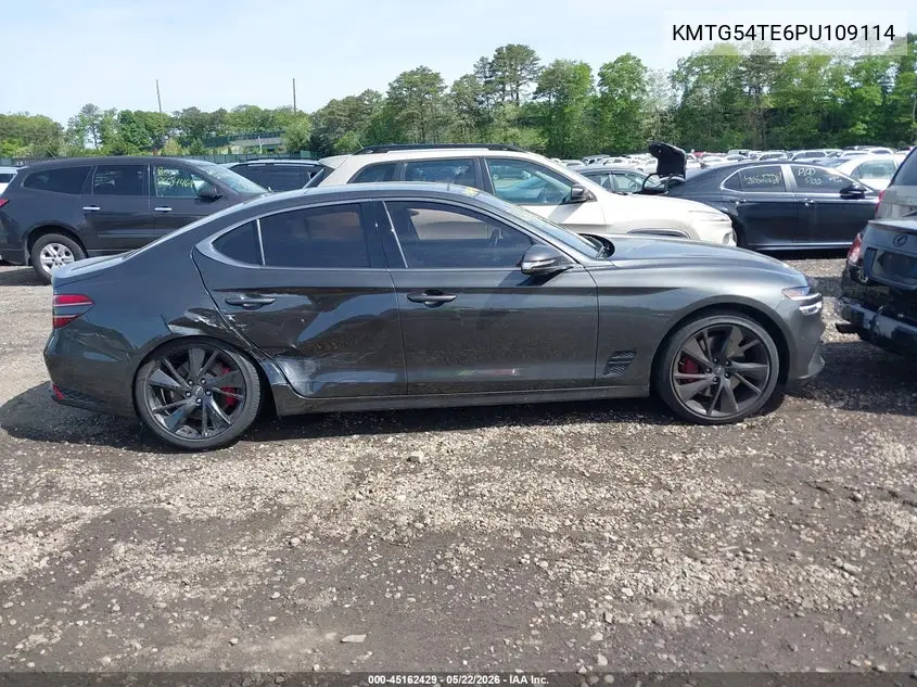 2023 Genesis G70 3.3T Awd VIN: KMTG54TE6PU109114 Lot: 45162429