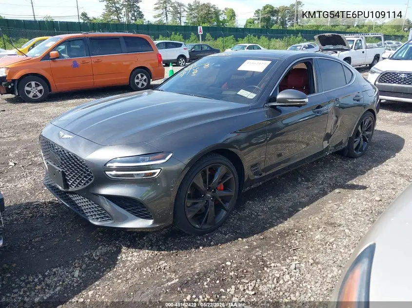2023 Genesis G70 3.3T Awd VIN: KMTG54TE6PU109114 Lot: 45162429