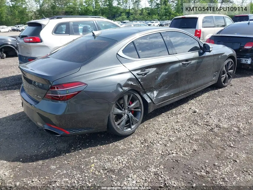 2023 Genesis G70 3.3T Awd VIN: KMTG54TE6PU109114 Lot: 45162429