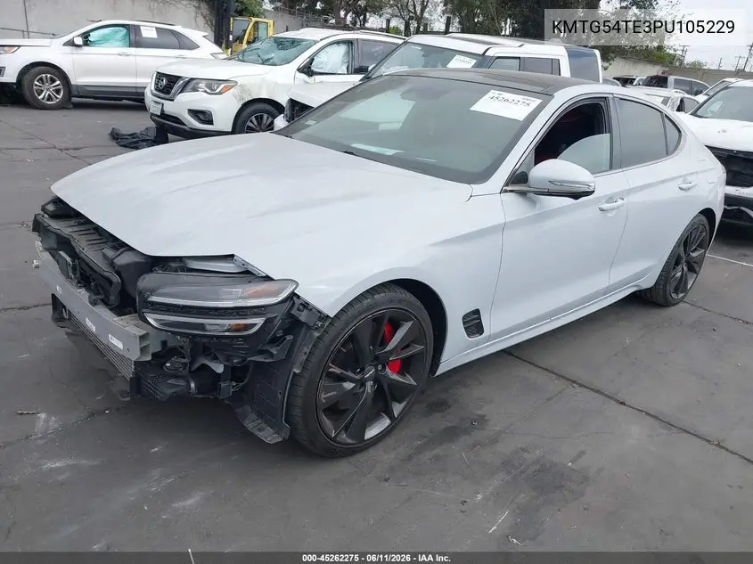 2023 Genesis G70 3.3T Rwd VIN: KMTG54TE3PU105229 Lot: 45262275