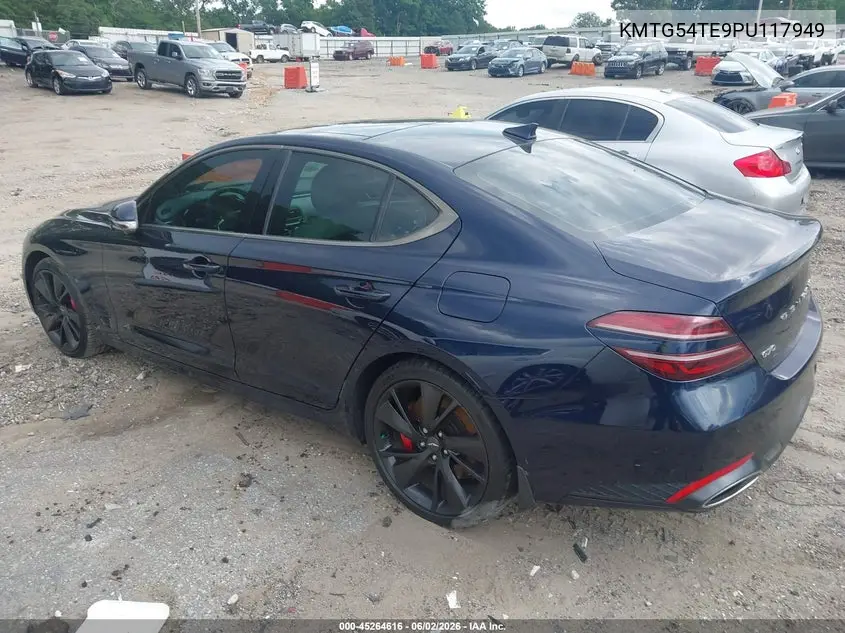 2023 Genesis G70 3.3T Rwd VIN: KMTG54TE9PU117949 Lot: 45264616