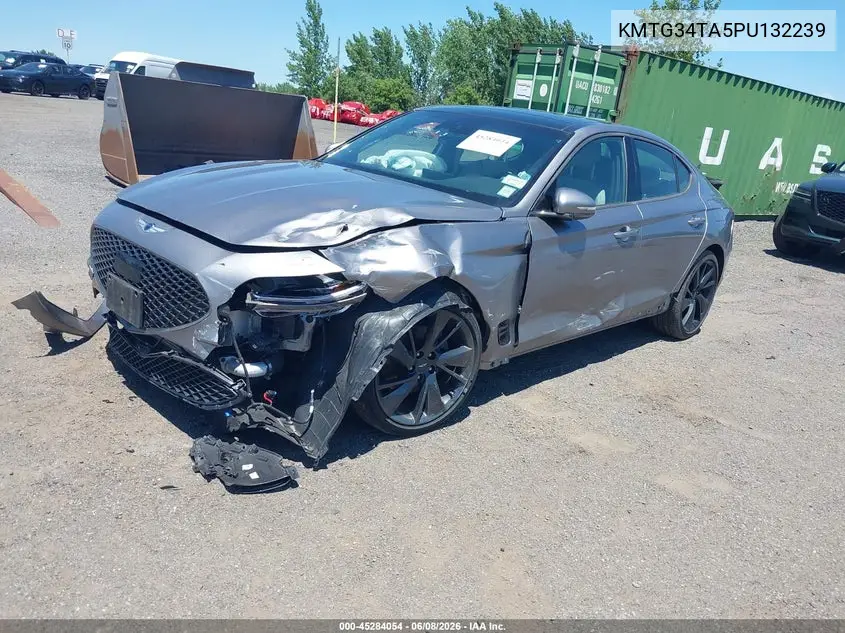 2023 Genesis G70 2.0T Awd VIN: KMTG34TA5PU132239 Lot: 45284054