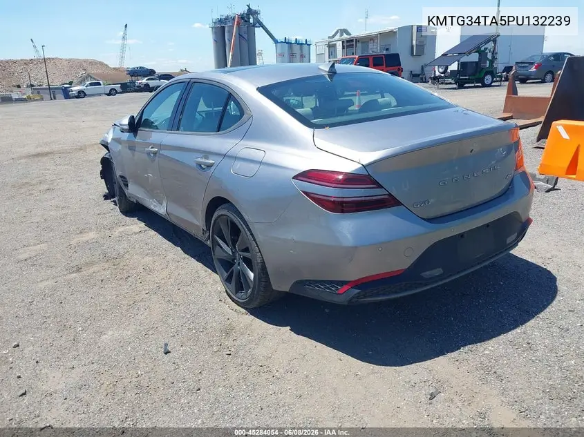 2023 Genesis G70 2.0T Awd VIN: KMTG34TA5PU132239 Lot: 45284054