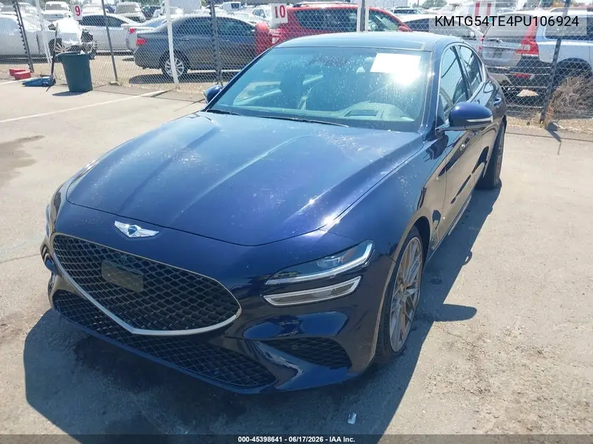 2023 Genesis G70 3.3T Rwd VIN: KMTG54TE4PU106924 Lot: 45398641