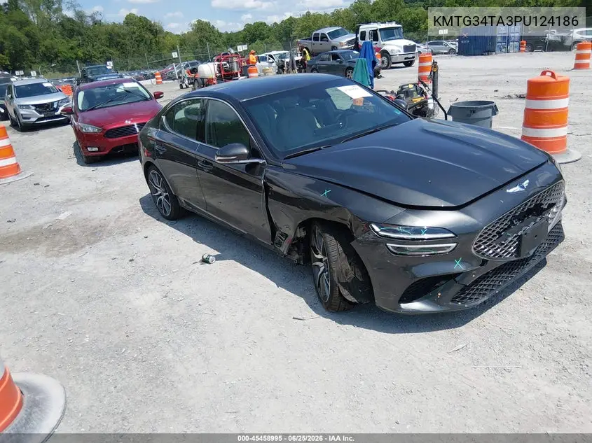 2023 Genesis G70 2.0T Awd VIN: KMTG34TA3PU124186 Lot: 45458995
