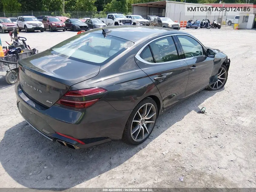2023 Genesis G70 2.0T Awd VIN: KMTG34TA3PU124186 Lot: 45458995