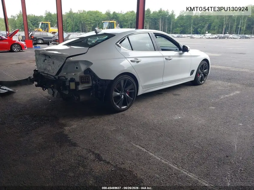2023 Genesis G70 3.3T Awd VIN: KMTG54TE3PU130924 Lot: 45469637