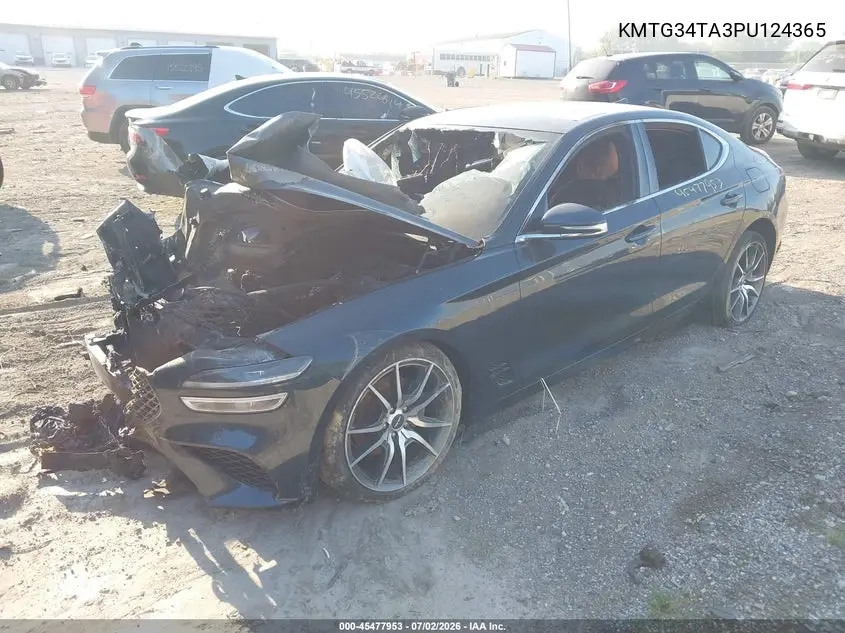 2023 Genesis G70 2.0T Awd VIN: KMTG34TA3PU124365 Lot: 45477953