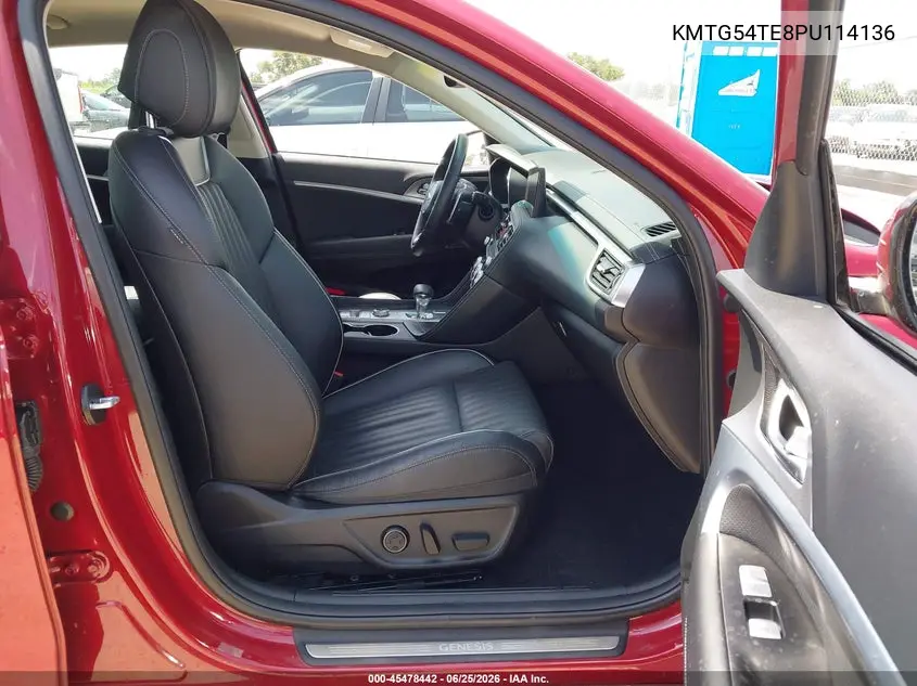 2023 Genesis G70 3.3T Rwd VIN: KMTG54TE8PU114136 Lot: 45478442
