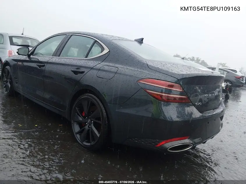 2023 Genesis G70 3.3T Awd VIN: KMTG54TE8PU109163 Lot: 45483776
