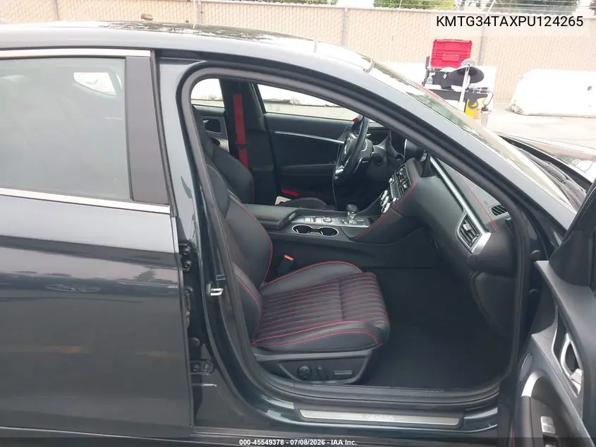 2023 Genesis G70 2.0T Rwd VIN: KMTG34TAXPU124265 Lot: 45549378