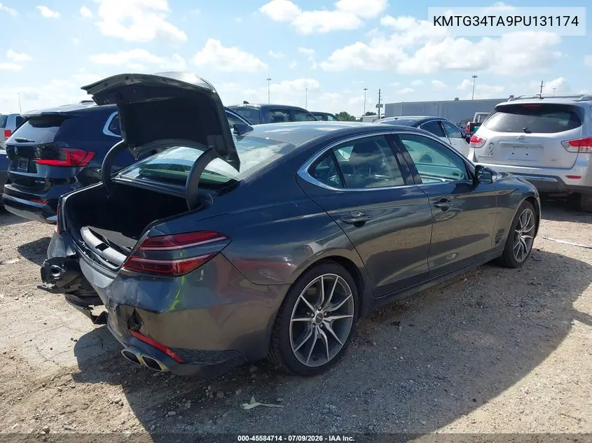2023 Genesis G70 2.0T Awd VIN: KMTG34TA9PU131174 Lot: 45584714