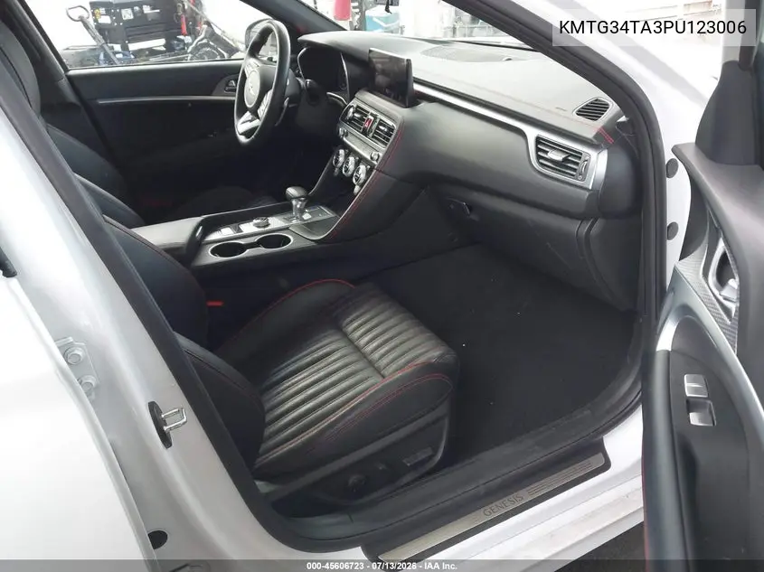 2023 Genesis G70 2.0T Awd VIN: KMTG34TA3PU123006 Lot: 45606723