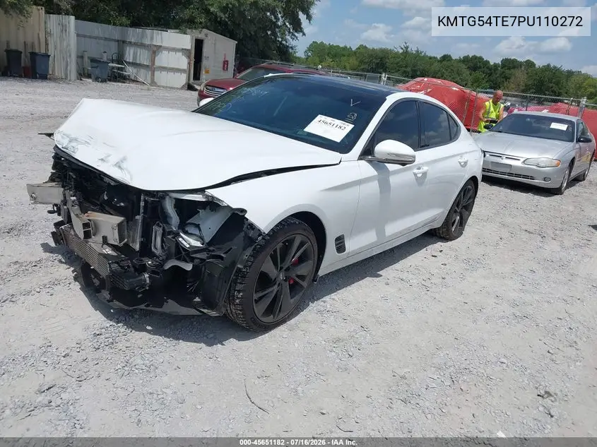 2023 Genesis G70 3.3T Rwd VIN: KMTG54TE7PU110272 Lot: 45651182