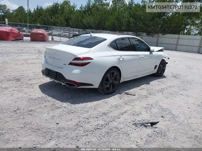 2023 Genesis G70 3.3T Rwd VIN: KMTG54TE7PU110272 Lot: 45651182