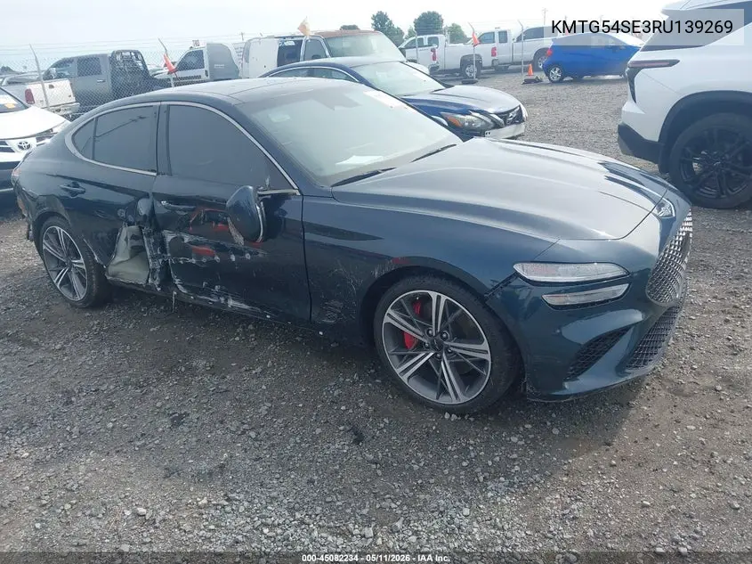 2024 Genesis G70 3.3T Rwd Sport Advanced VIN: KMTG54SE3RU139269 Lot: 45082234