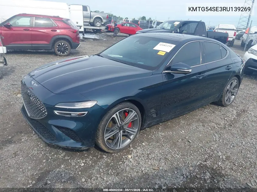 2024 Genesis G70 3.3T Rwd Sport Advanced VIN: KMTG54SE3RU139269 Lot: 45082234