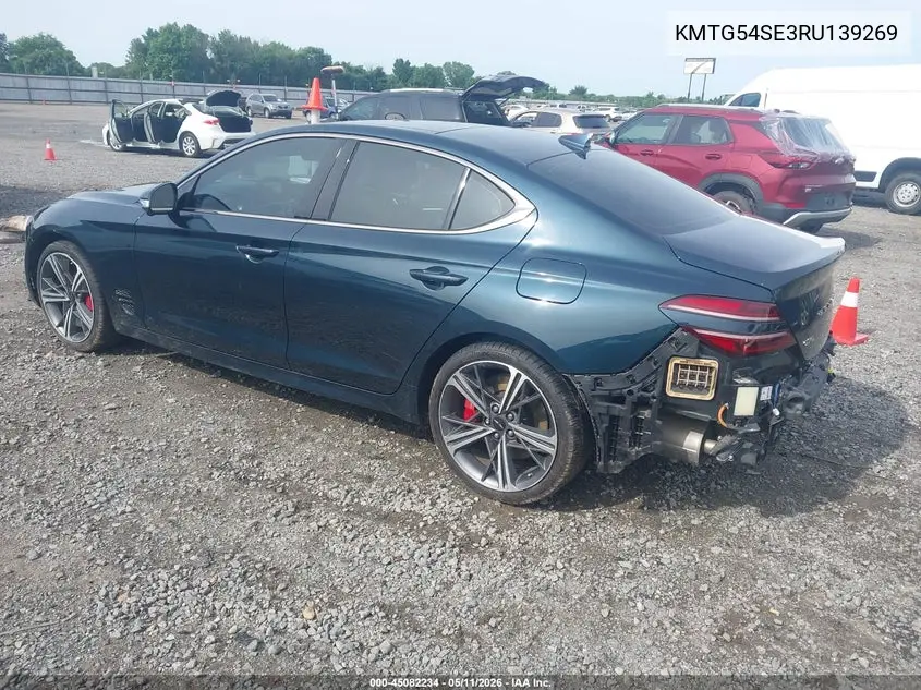 2024 Genesis G70 3.3T Rwd Sport Advanced VIN: KMTG54SE3RU139269 Lot: 45082234