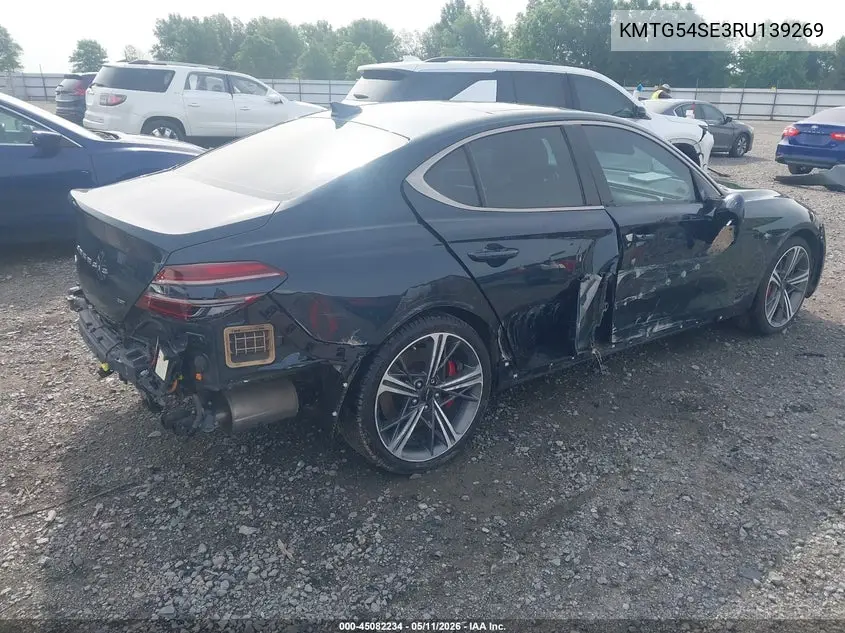 2024 Genesis G70 3.3T Rwd Sport Advanced VIN: KMTG54SE3RU139269 Lot: 45082234