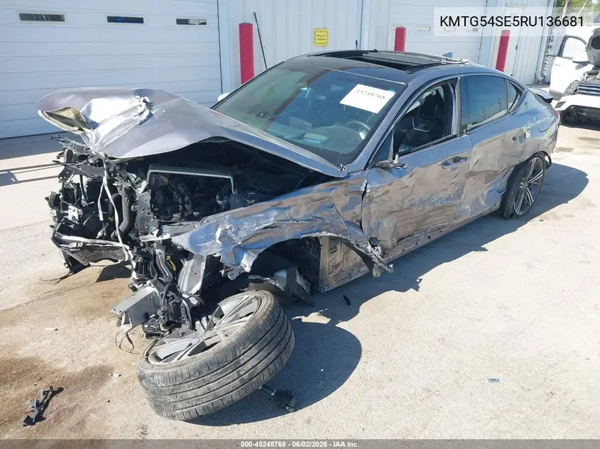 2024 Genesis G70 3.3T Awd Sport Advanced VIN: KMTG54SE5RU136681 Lot: 45248768