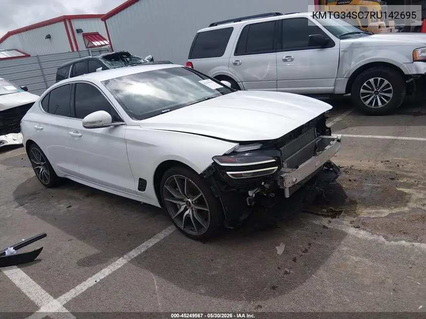 2024 Genesis G70 2.5T Rwd VIN: KMTG34SC7RU142695 Lot: 45249567