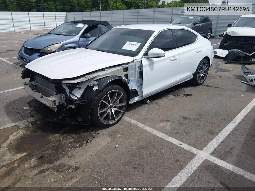 2024 Genesis G70 2.5T Rwd VIN: KMTG34SC7RU142695 Lot: 45249567