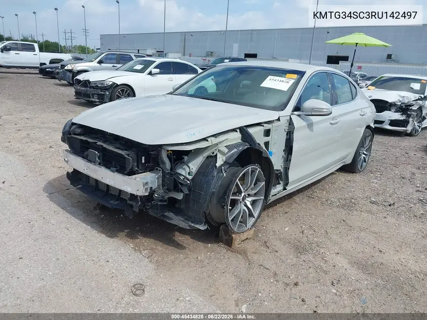 2024 Genesis G70 2.5T Rwd VIN: KMTG34SC3RU142497 Lot: 45434828