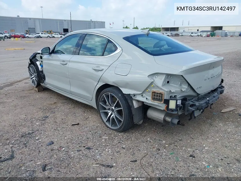 2024 Genesis G70 2.5T Rwd VIN: KMTG34SC3RU142497 Lot: 45434828