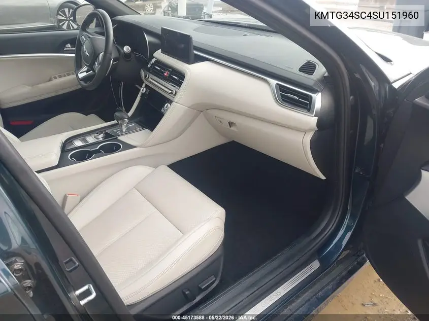 2025 Genesis G70 2.5T Rwd VIN: KMTG34SC4SU151960 Lot: 45173588