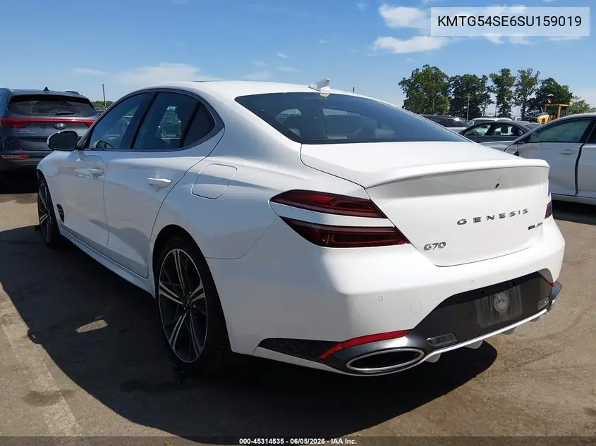 2025 Genesis G70 3.3T Awd Sport Advanced VIN: KMTG54SE6SU159019 Lot: 45314535
