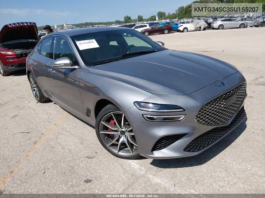 2025 Genesis G70 2.5T Rwd VIN: KMTG34SC3SU155207 Lot: 45363068
