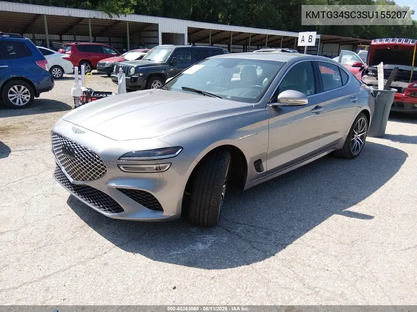 2025 Genesis G70 2.5T Rwd VIN: KMTG34SC3SU155207 Lot: 45363068