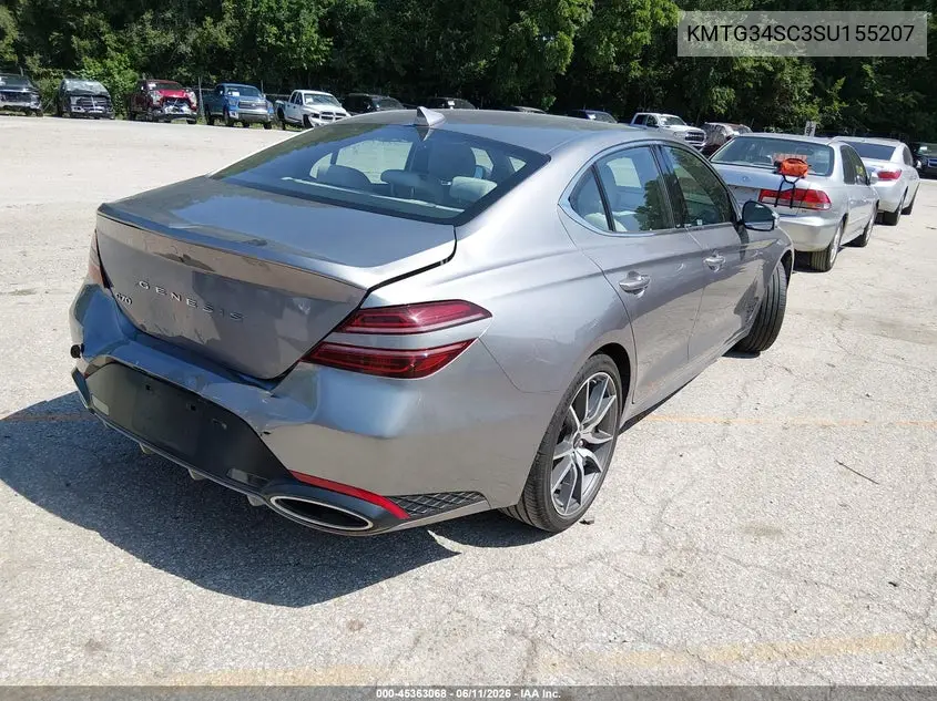 2025 Genesis G70 2.5T Rwd VIN: KMTG34SC3SU155207 Lot: 45363068