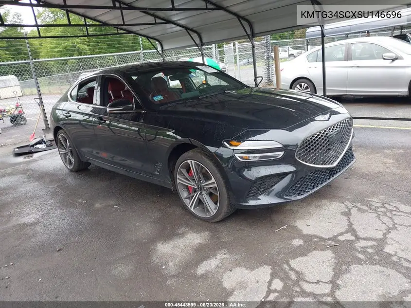 2025 Genesis G70 2.5T Awd VIN: KMTG34SCXSU146696 Lot: 45443599