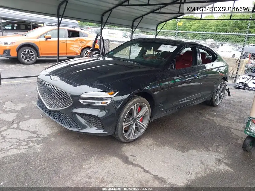 2025 Genesis G70 2.5T Awd VIN: KMTG34SCXSU146696 Lot: 45443599