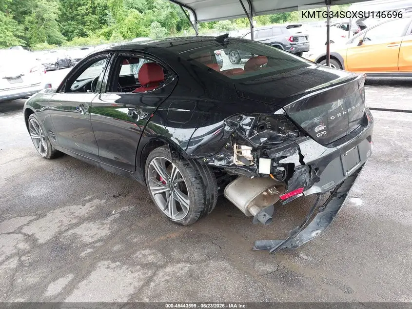 2025 Genesis G70 2.5T Awd VIN: KMTG34SCXSU146696 Lot: 45443599