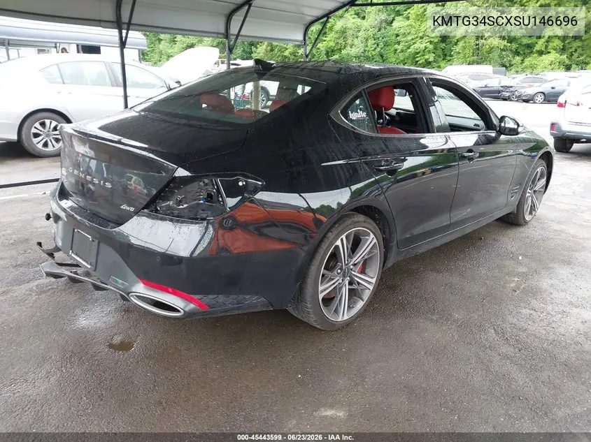 2025 Genesis G70 2.5T Awd VIN: KMTG34SCXSU146696 Lot: 45443599