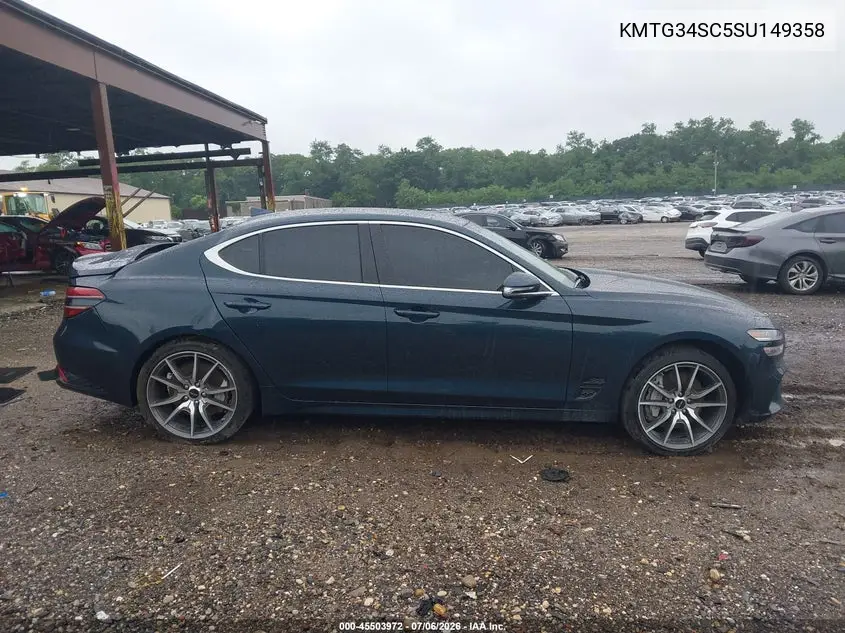 2025 Genesis G70 2.5T Rwd VIN: KMTG34SC5SU149358 Lot: 45503972
