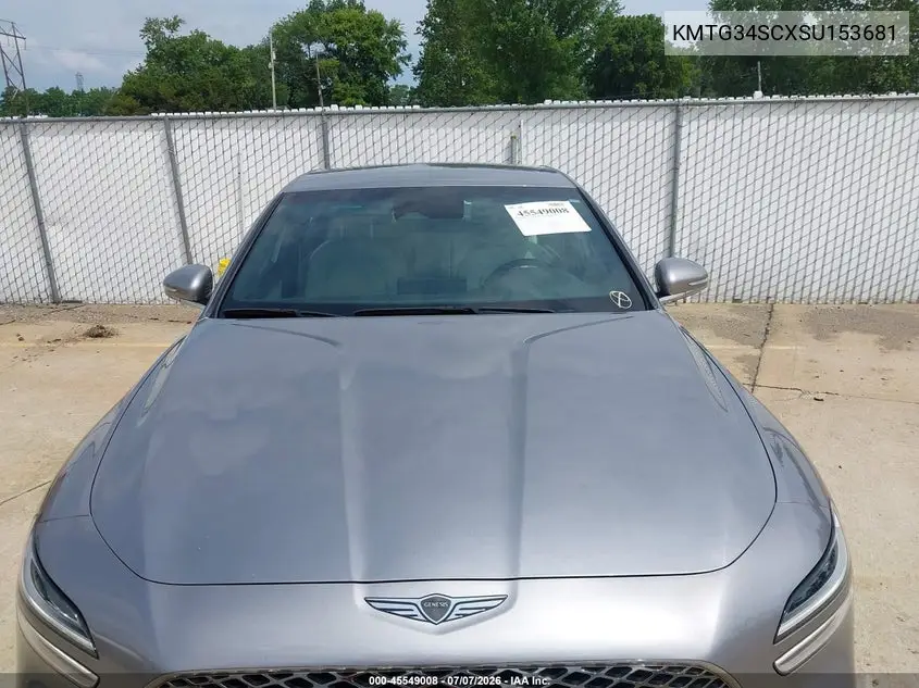2025 Genesis G70 2.5T Awd VIN: KMTG34SCXSU153681 Lot: 45549008