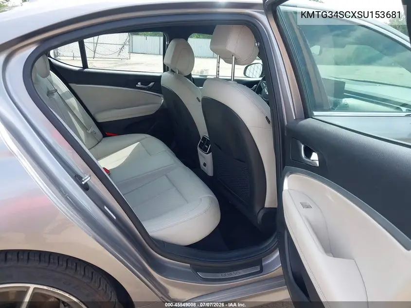 2025 Genesis G70 2.5T Awd VIN: KMTG34SCXSU153681 Lot: 45549008