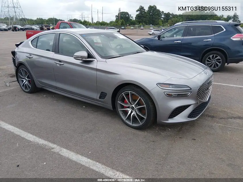 2025 Genesis G70 2.5T Rwd VIN: KMTG34SC9SU155311 Lot: 45624367