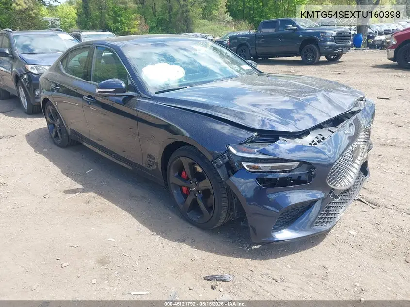 2026 Genesis G70 3.3T Awd Sport Prestige VIN: KMTG54SEXTU160398 Lot: 45121792