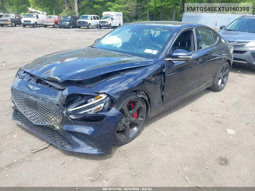 2026 Genesis G70 3.3T Awd Sport Prestige VIN: KMTG54SEXTU160398 Lot: 45121792