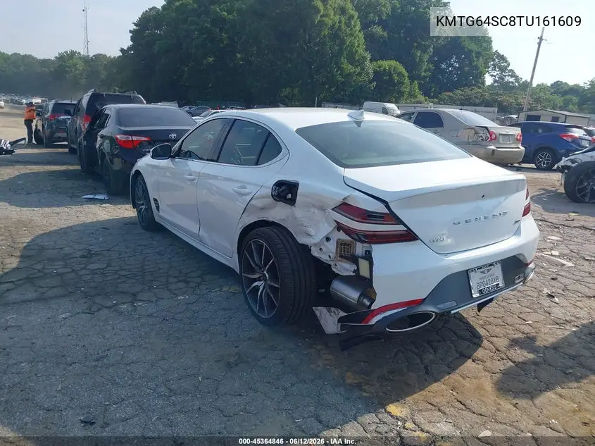 2026 Genesis G70 2.5T Awd VIN: KMTG64SC8TU161609 Lot: 45364846