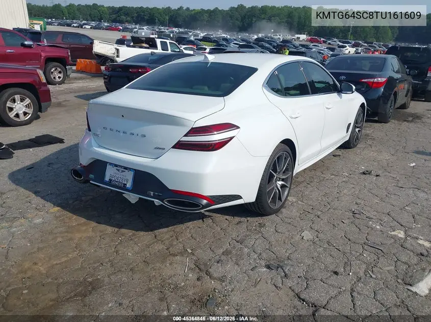 2026 Genesis G70 2.5T Awd VIN: KMTG64SC8TU161609 Lot: 45364846