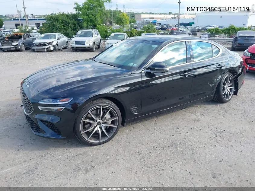 2026 Genesis G70 2.5T Awd Prestige VIN: KMTG34SC5TU164119 Lot: 45385099