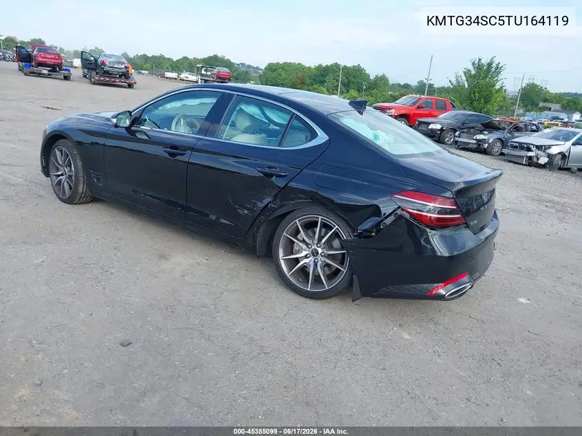 2026 Genesis G70 2.5T Awd Prestige VIN: KMTG34SC5TU164119 Lot: 45385099