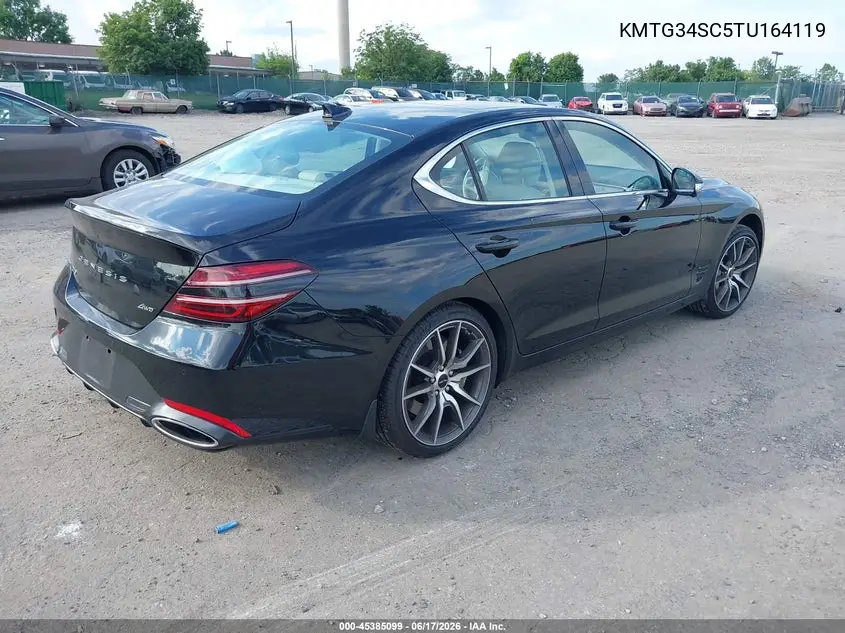2026 Genesis G70 2.5T Awd Prestige VIN: KMTG34SC5TU164119 Lot: 45385099